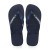 Tong Havaianas H Brazil Logo pour Homme Bleu Navy