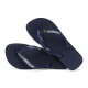 Tong Havaianas H Brazil Logo pour Homme Bleu Navy