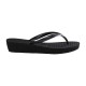 Tong compensée Havaianas Femme High Light Noir