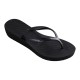 Tong compensée Havaianas Femme High Light Noir