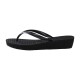 Tong compensée Havaianas Femme High Light Noir