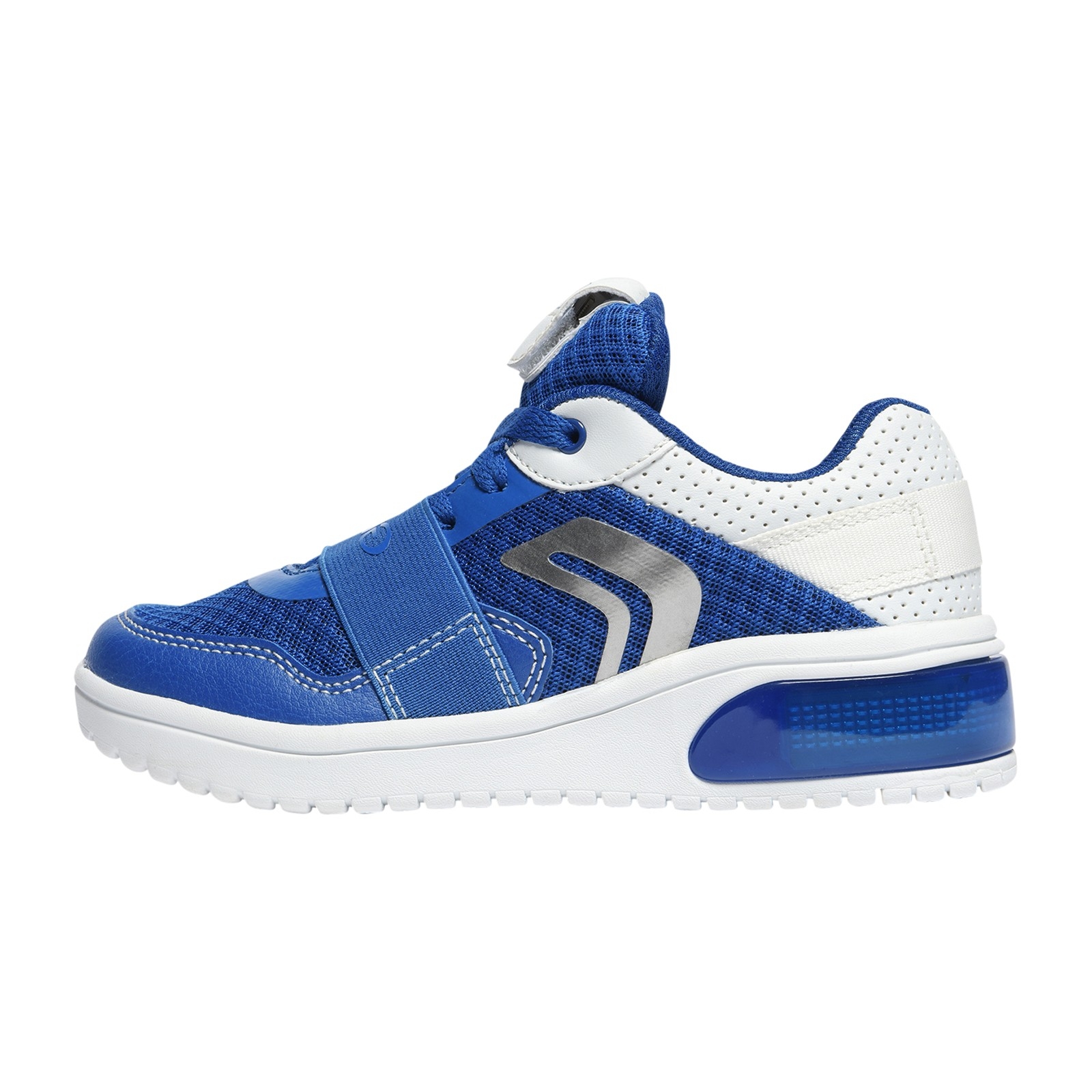 Basket Geox J XLED B. B - MESH+GEOBUCK