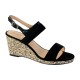 Sandale Compensée Femme The Divine Factory