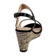 Sandale Compensée Femme The Divine Factory
