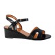 Sandale Compensée Femme The Divine Factory 