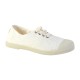 Tennis Lacet Natural World Ingles Bordado Tintado