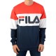 Sweat Fila Men Straight Blocked Crew