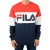 Sweat Fila Men Straight Blocked Crew