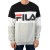 Sweat Fila Men Straight Blocked Crew
