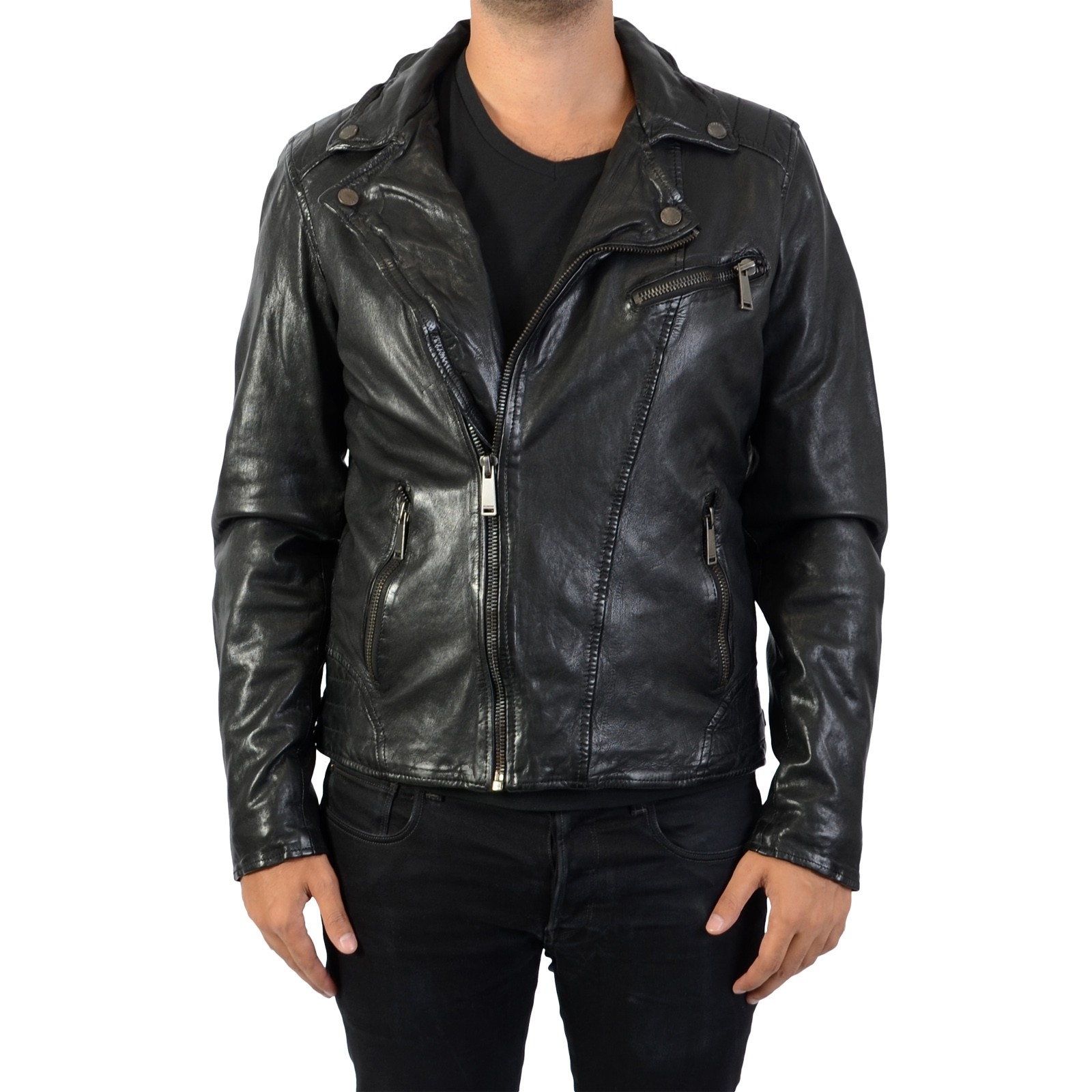 Veste Cuir Redskins Scotty Wonder