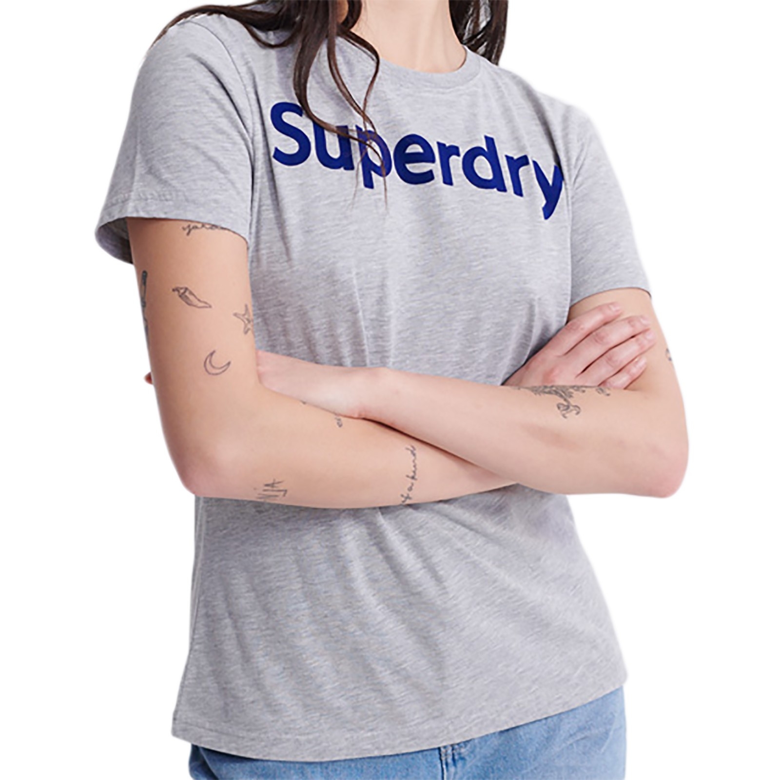 Tee Shirt Superdry Reg Flock Entry