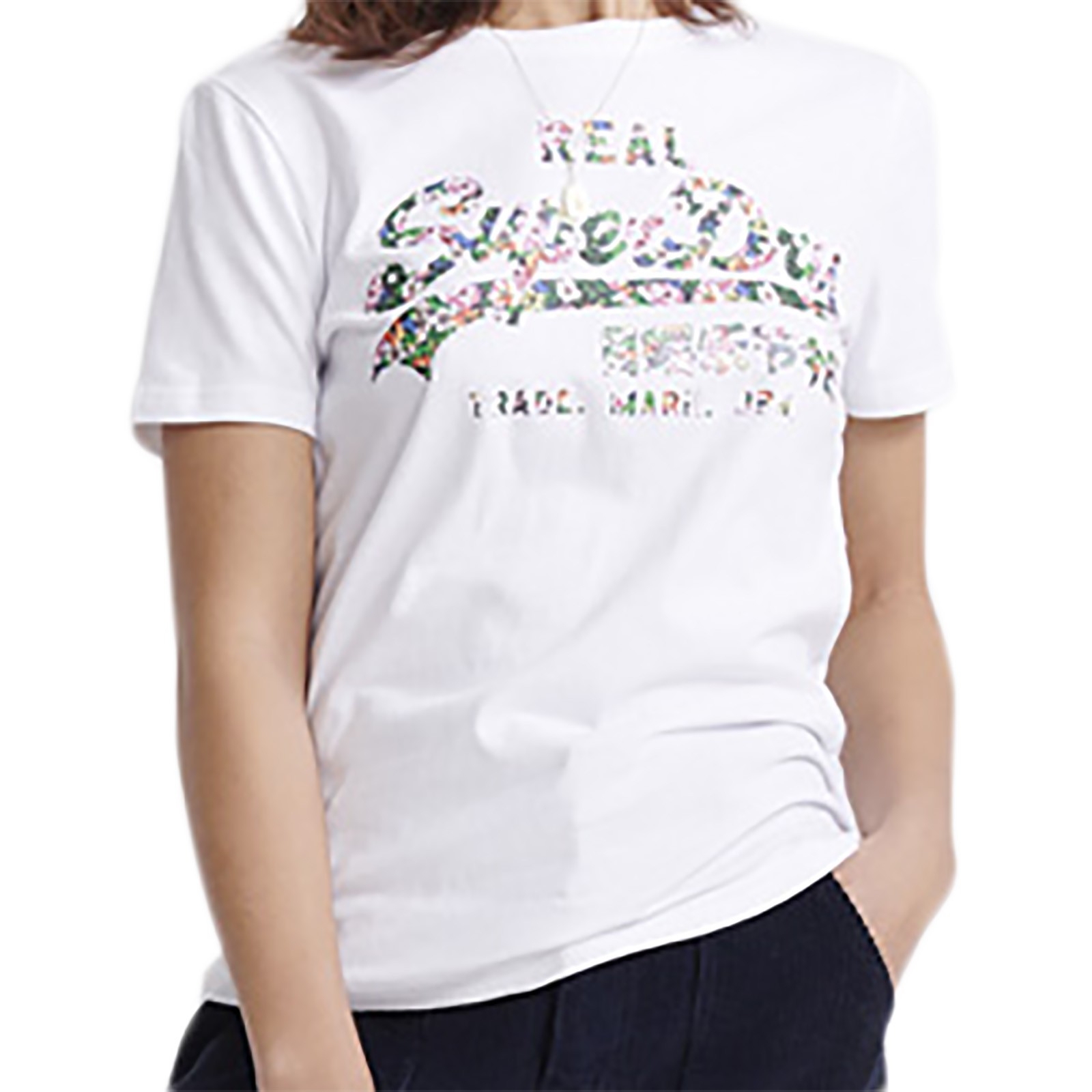 Tee Shirt Superdry VL Gloss Floral Entry