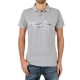 Polo Japan Rags Faster Gris Chiné