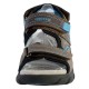 Sandales Geox Enfant/Garçons J S. Strada A - Wax.Syn+PR.DBK