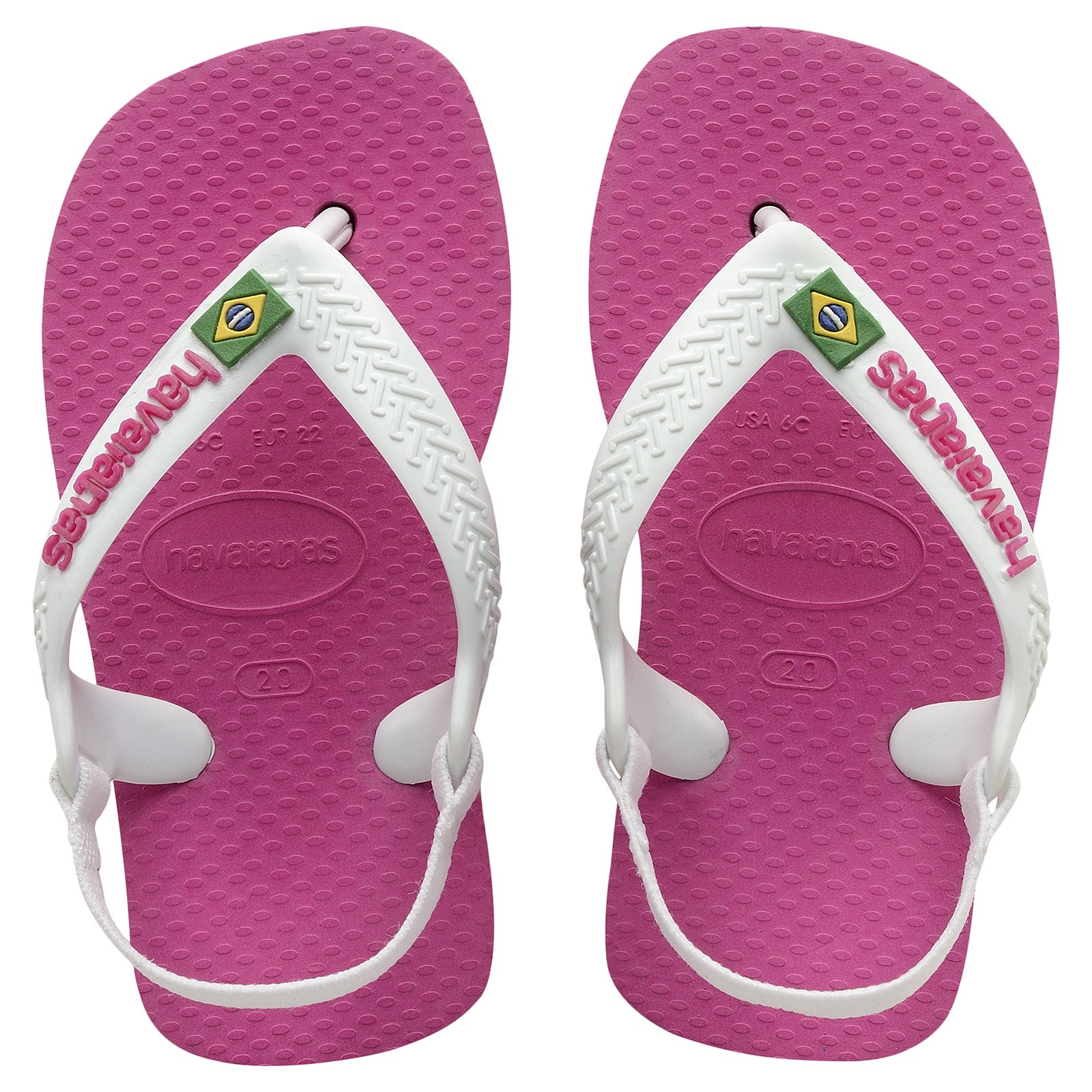 Tong Havaianas Bébé N.B Brasil Logo