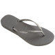 Tong Havaianas H Slim pour Femme Gris Steel