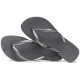 Tong Havaianas H Slim pour Femme Gris Steel