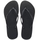 Tong Havaianas H Slim pour Femme Noir
