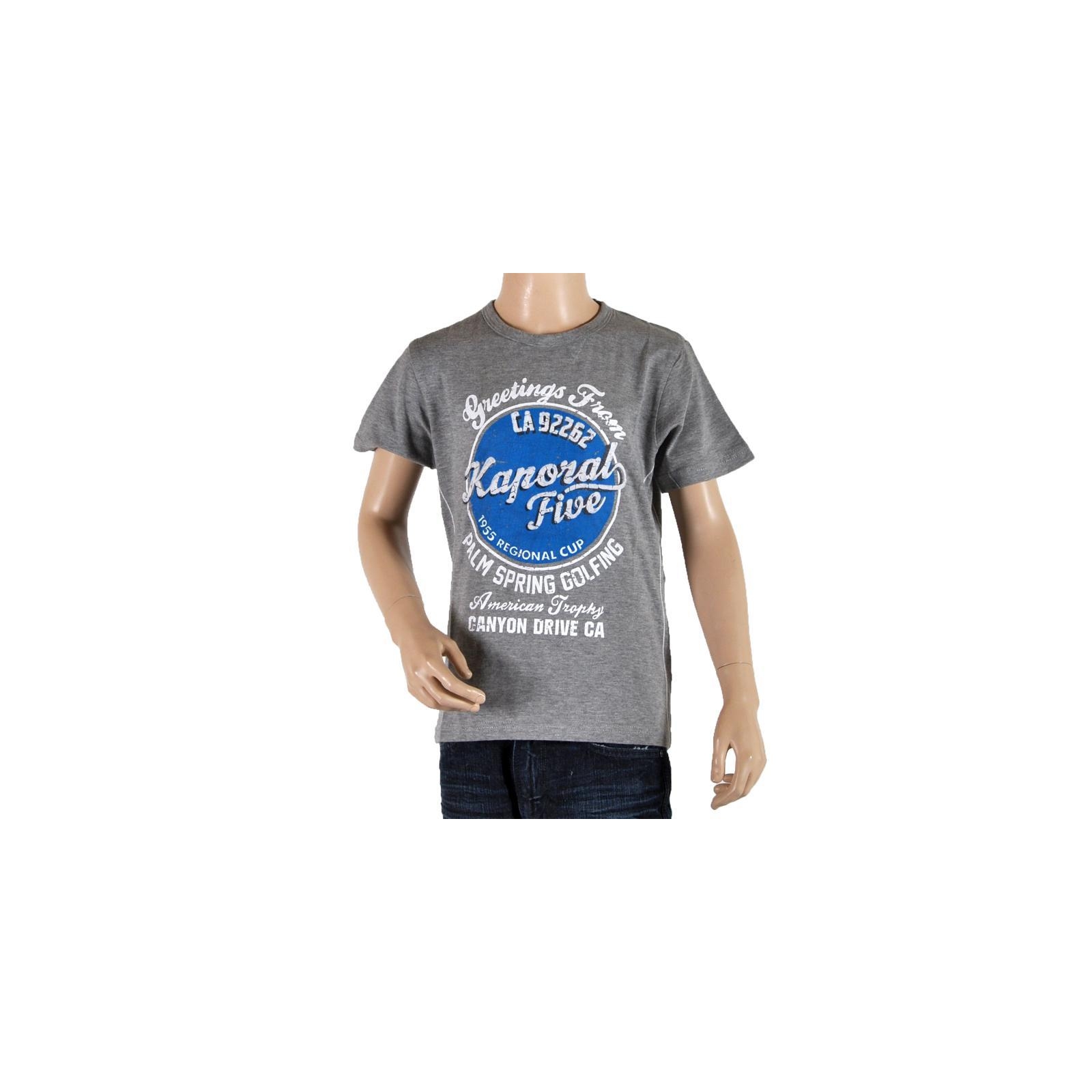 T-Shirt Enfant Kaporal 5 Foret Gris
