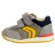 Basket Geox Bébé/Garçons B Rishon B.B - Mesh+Suede