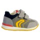 Basket Geox Bébé/Garçons B Rishon B.B - Mesh+Suede