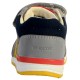 Basket Geox Bébé/Garçons B Rishon B.B - Mesh+Suede