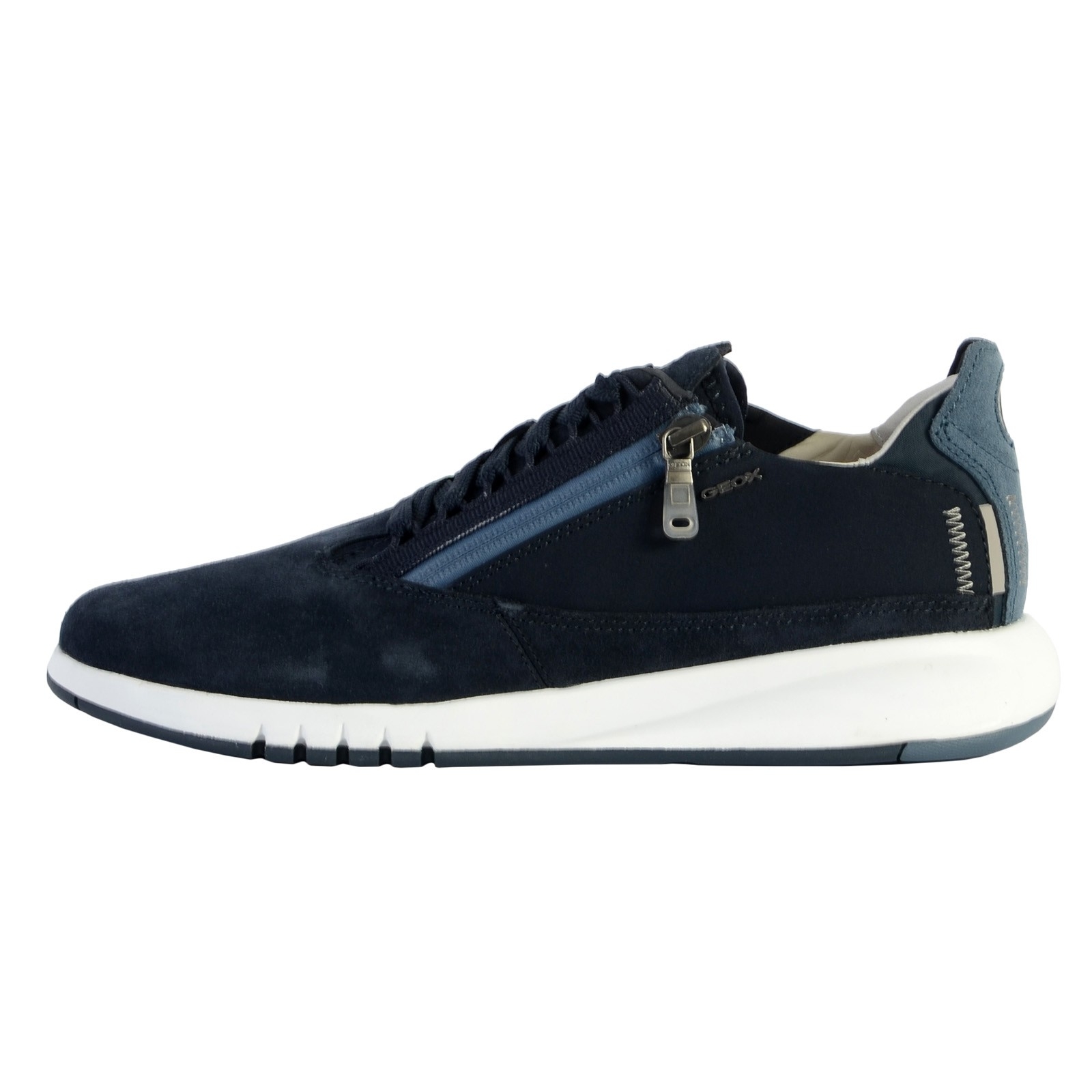 Basket Geox U Aerantis B - Suede+Textile