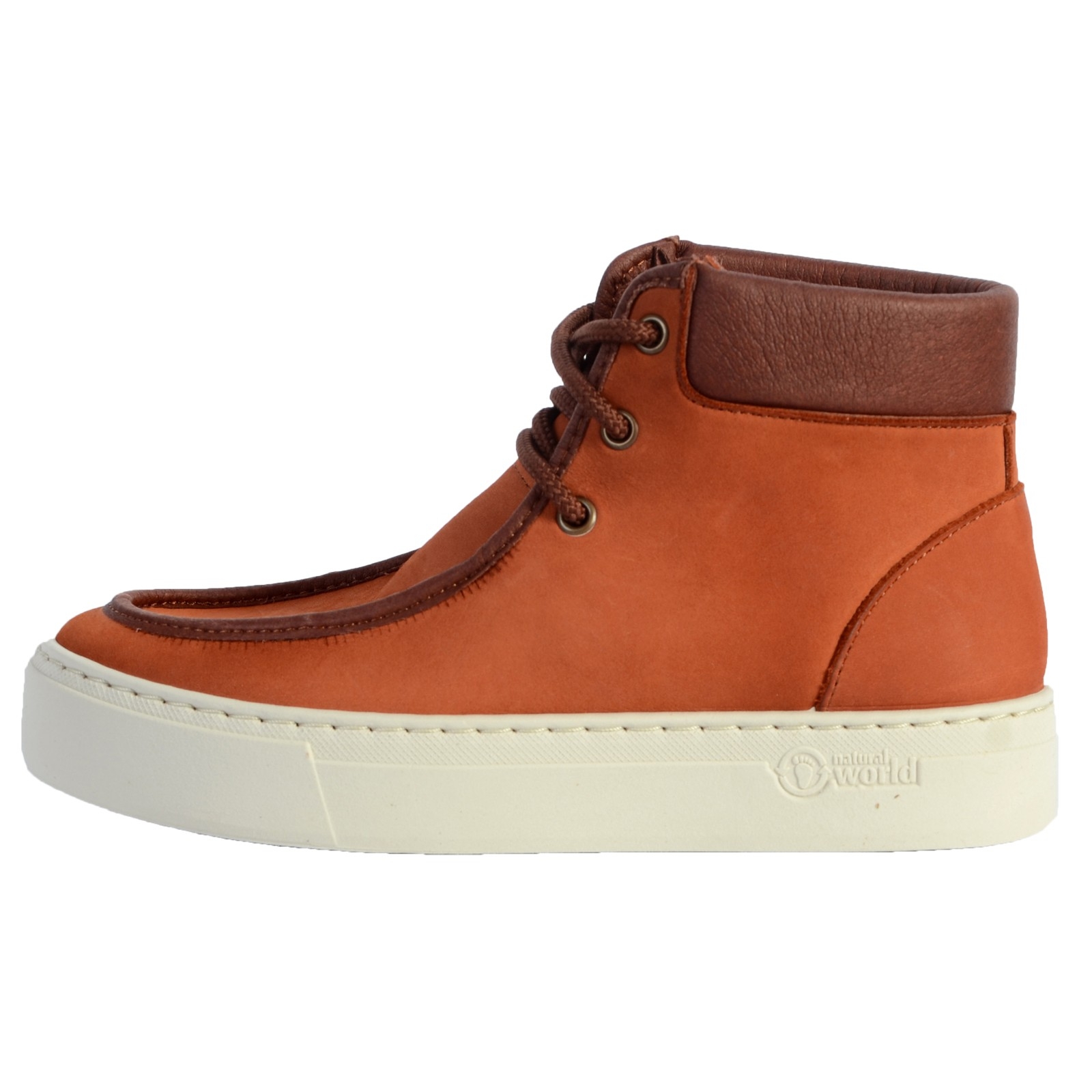 Basket Natural World Wallabi Cuello On Napa