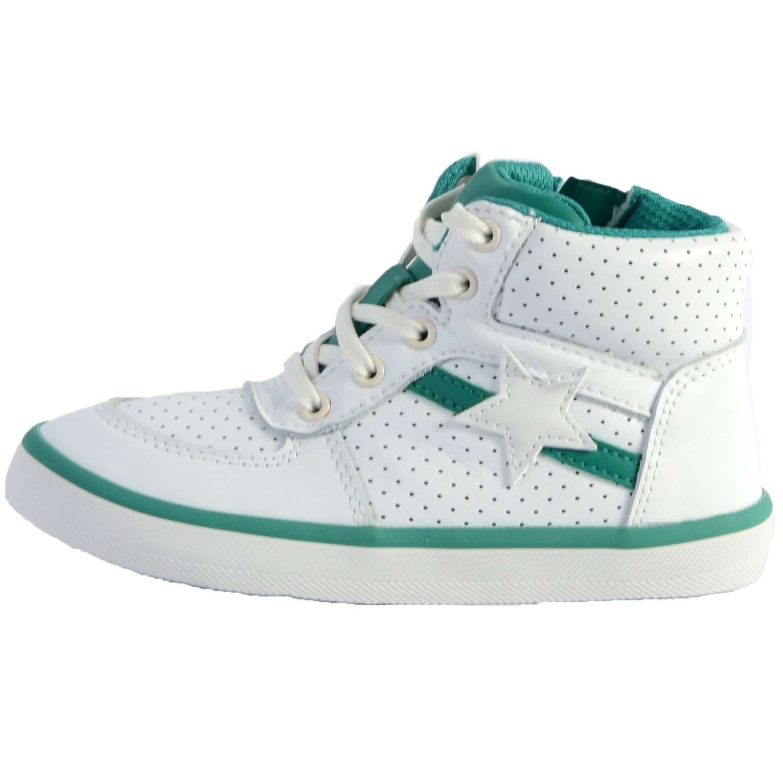 Basket Cuir Clarks Enfant City Flake K