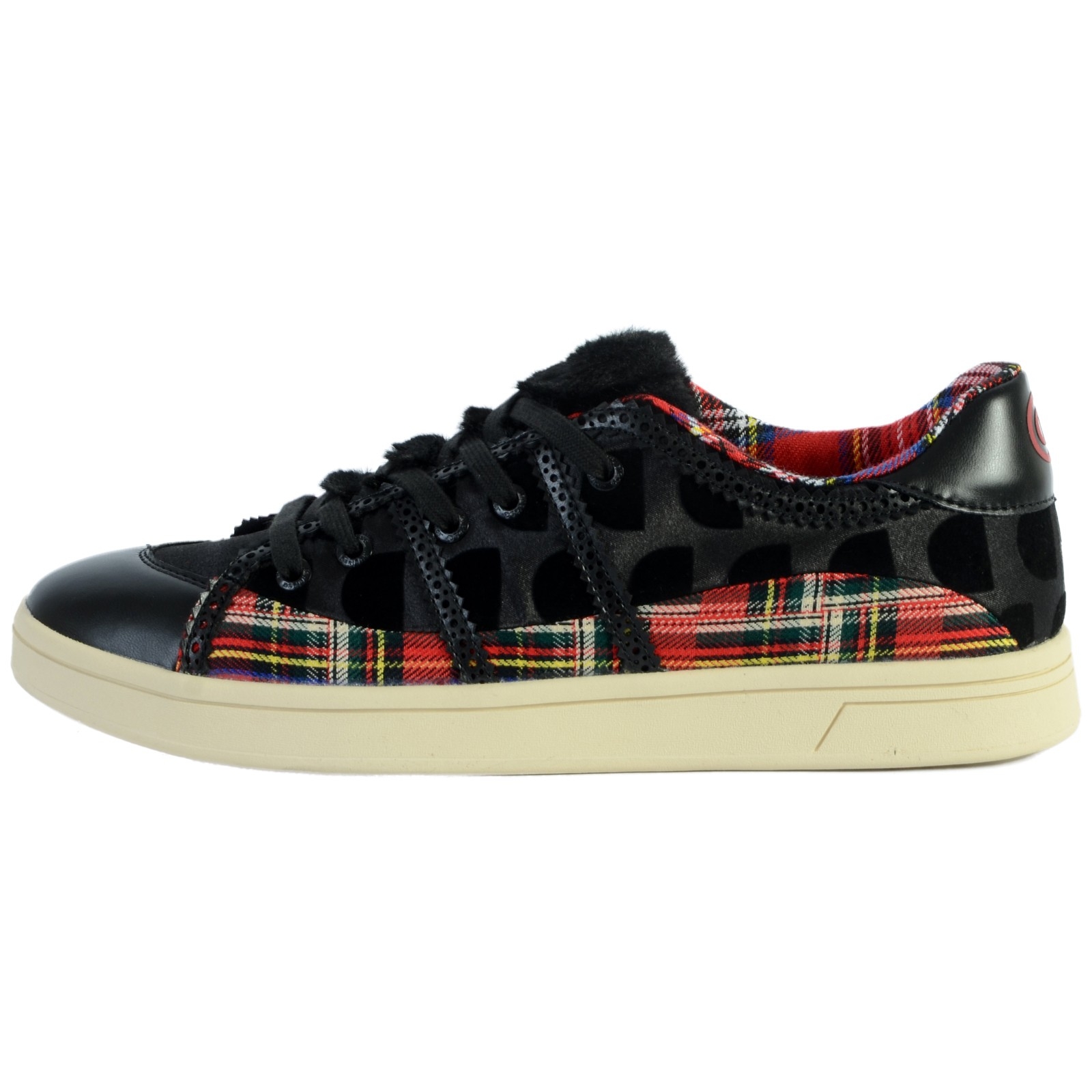 Basket Desigual Cosmetic Tartan