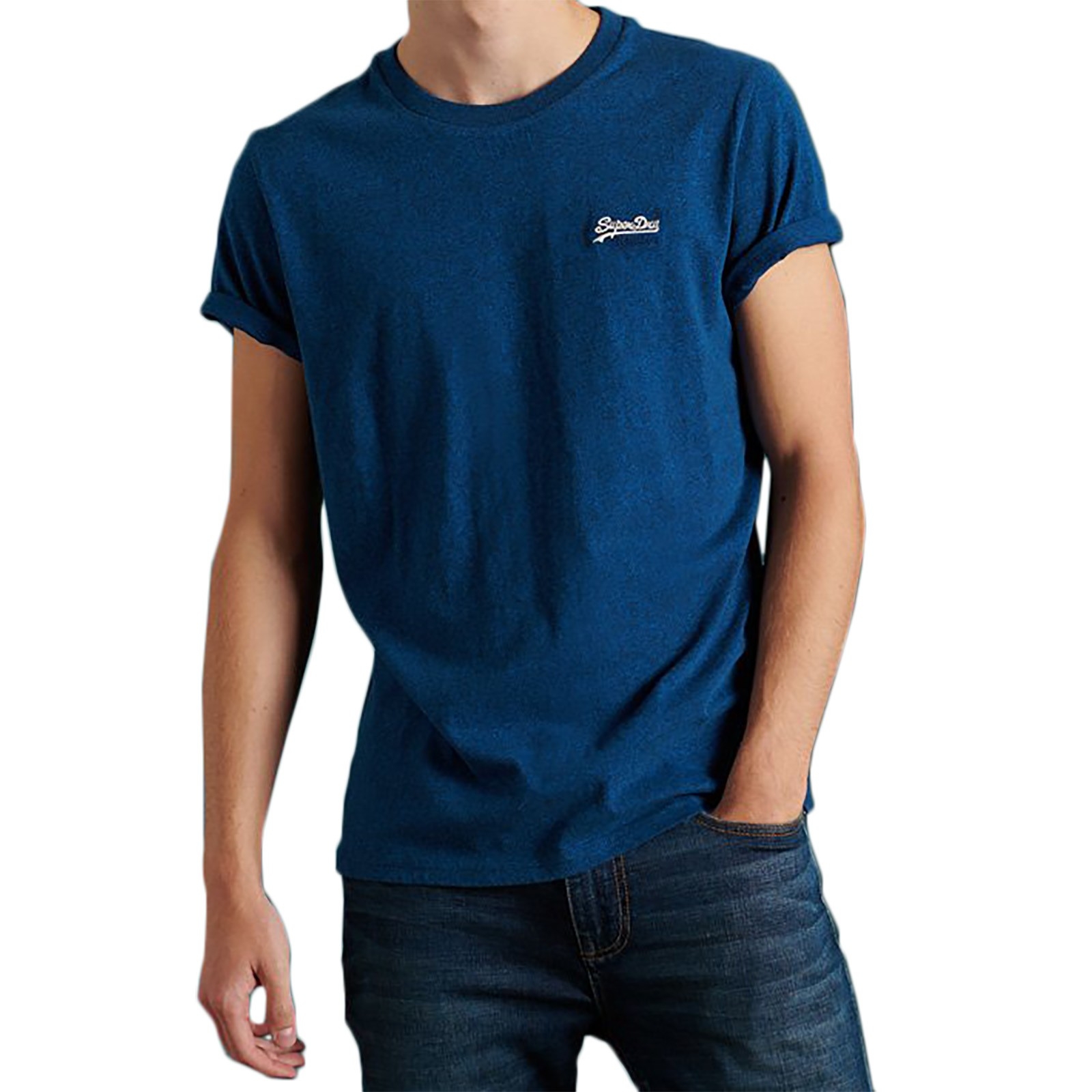 Tee Coton Shirt SuperDry OL Vintage EMB