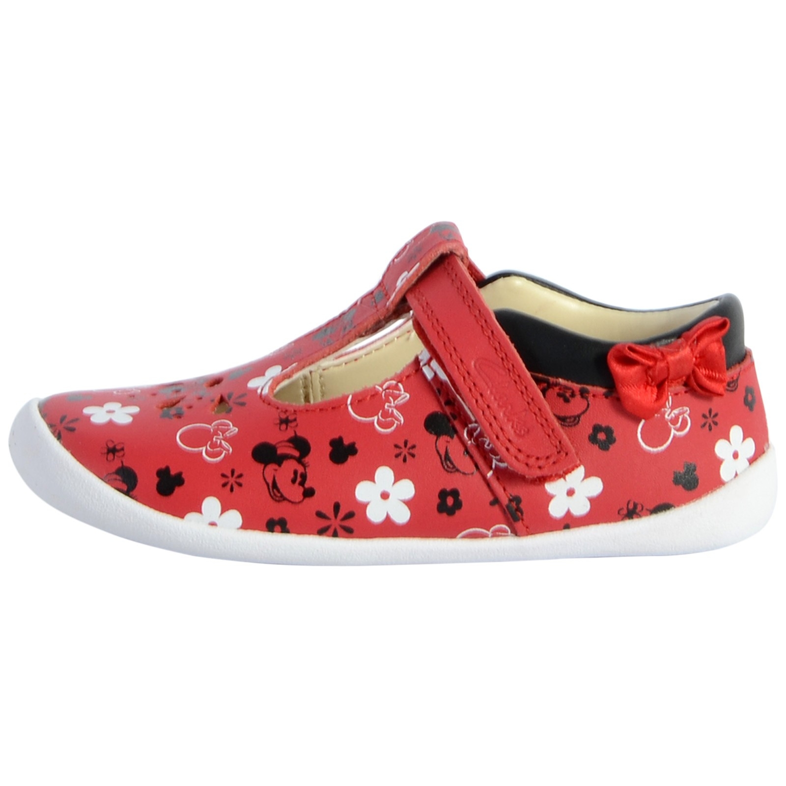 Basket Cuir Clarks Enfant Roamer Bow