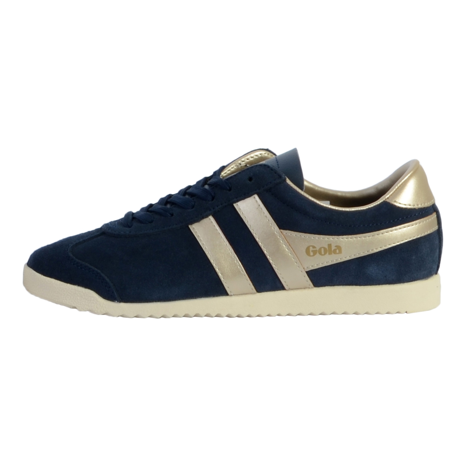 Basket Cuir Gola Bullet Pearl