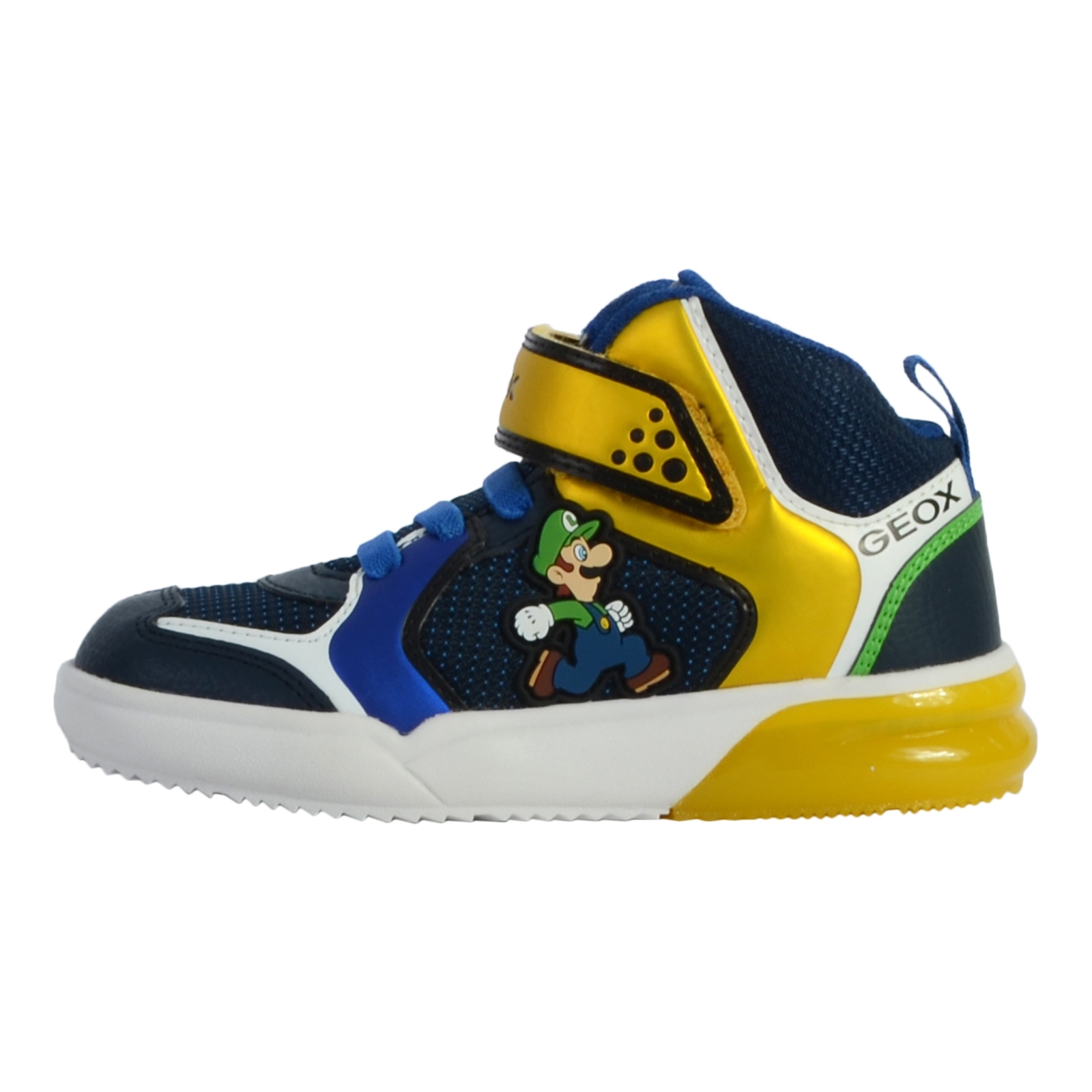 Basket Monatante Cuir Enfant/Garçons Geox Grayjay