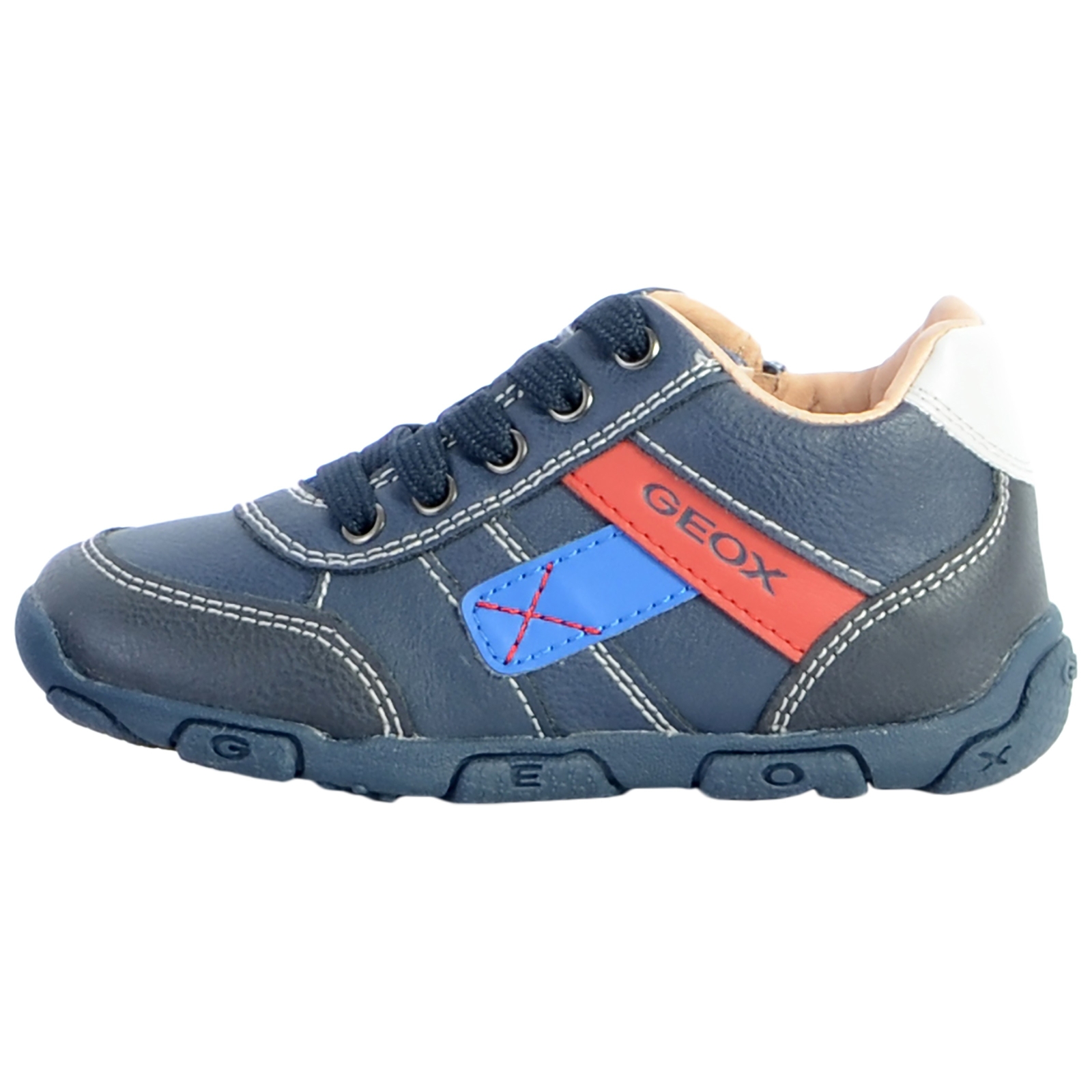 Basket Cuir Enfant/Garçons Geox Balu