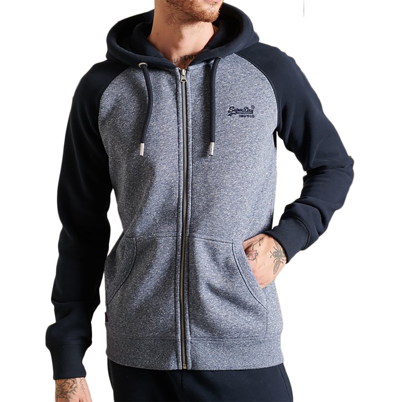 Sweat à Capuche Superdry VLE Baseball 