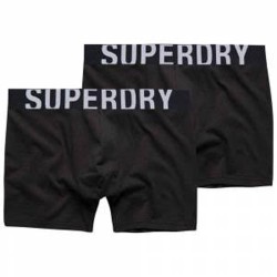 Pack de 2 Boxers Coton SuperDry Classic Trunk