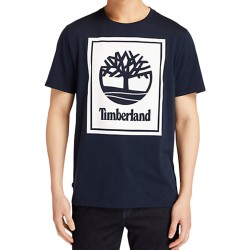 Tee Shirt Timberland Coton YC SS Stack Logo
