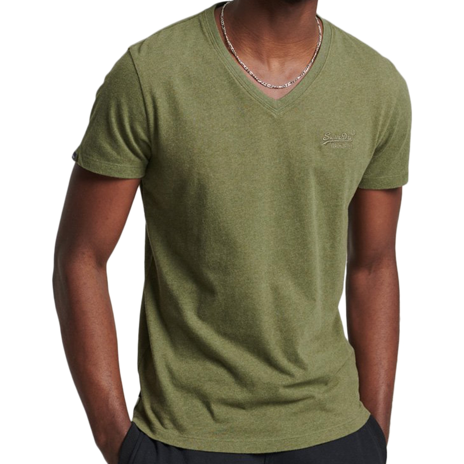 Tee Shirt SuperDry Vintage Logo Emb Vee