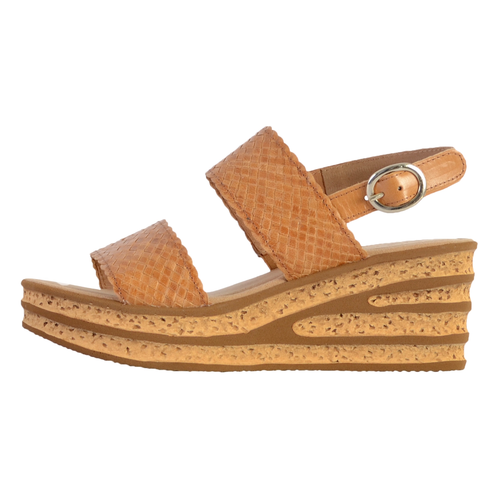 Sandale Compensée  Cuir Gabor Flecht