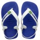 Tong Enfant à élastique Havaianas NB Brasil Logo