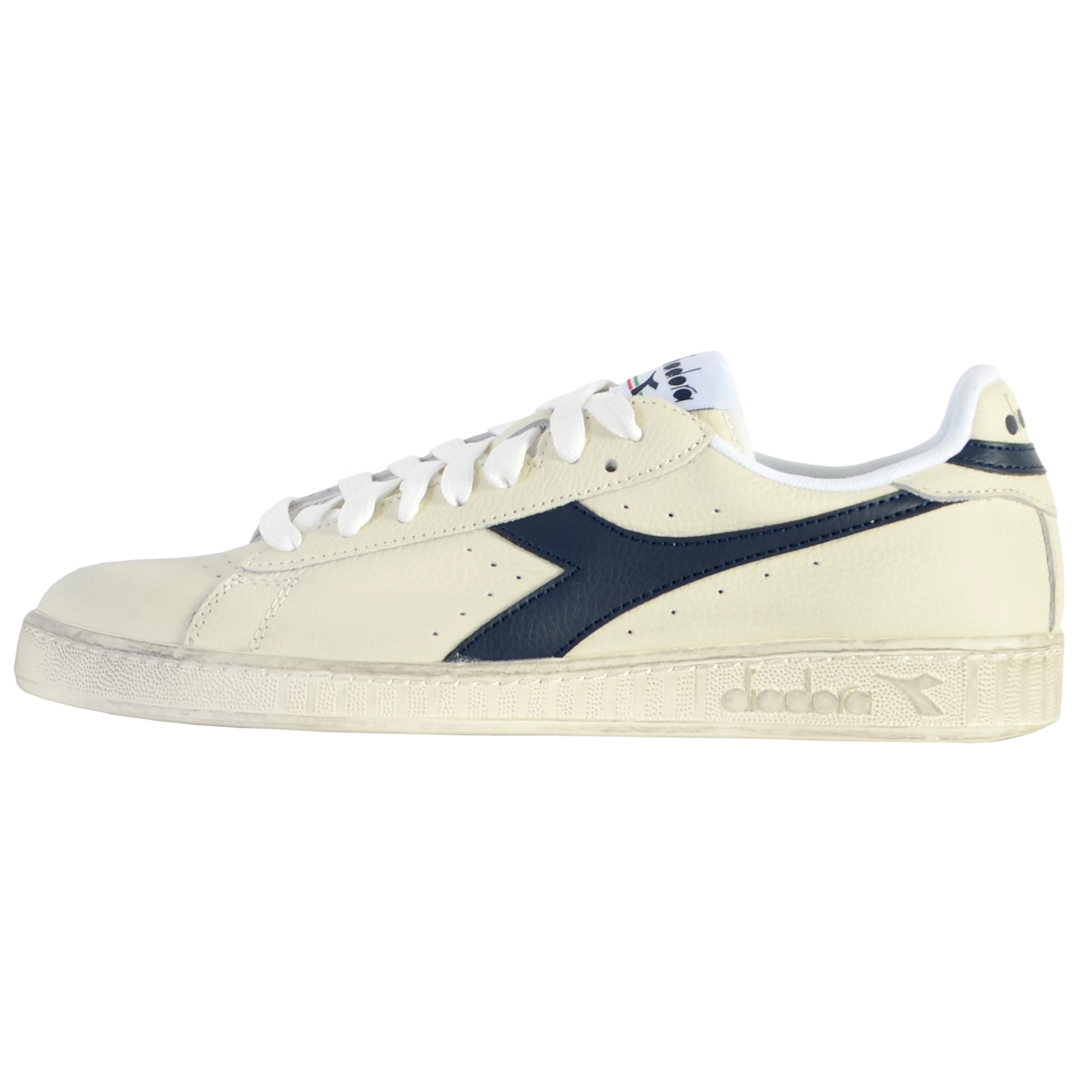 Basket Cuir Diadora Game L Low Waxed