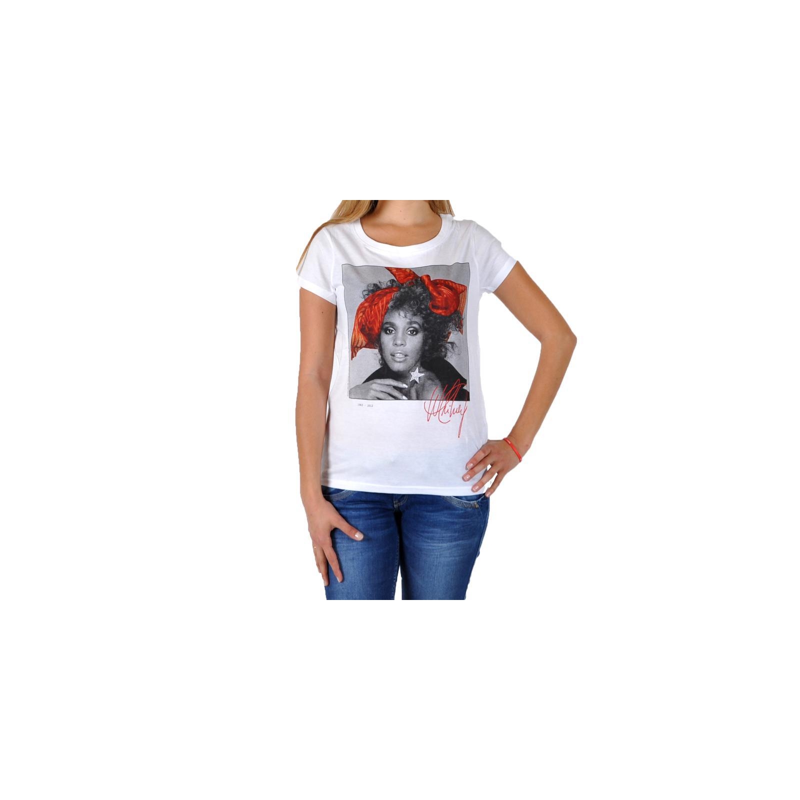 T-Shirt Eleven Paris Whitney Scraf WTS Blanc