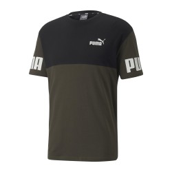 Tee Shirt Puma Power Colorblock