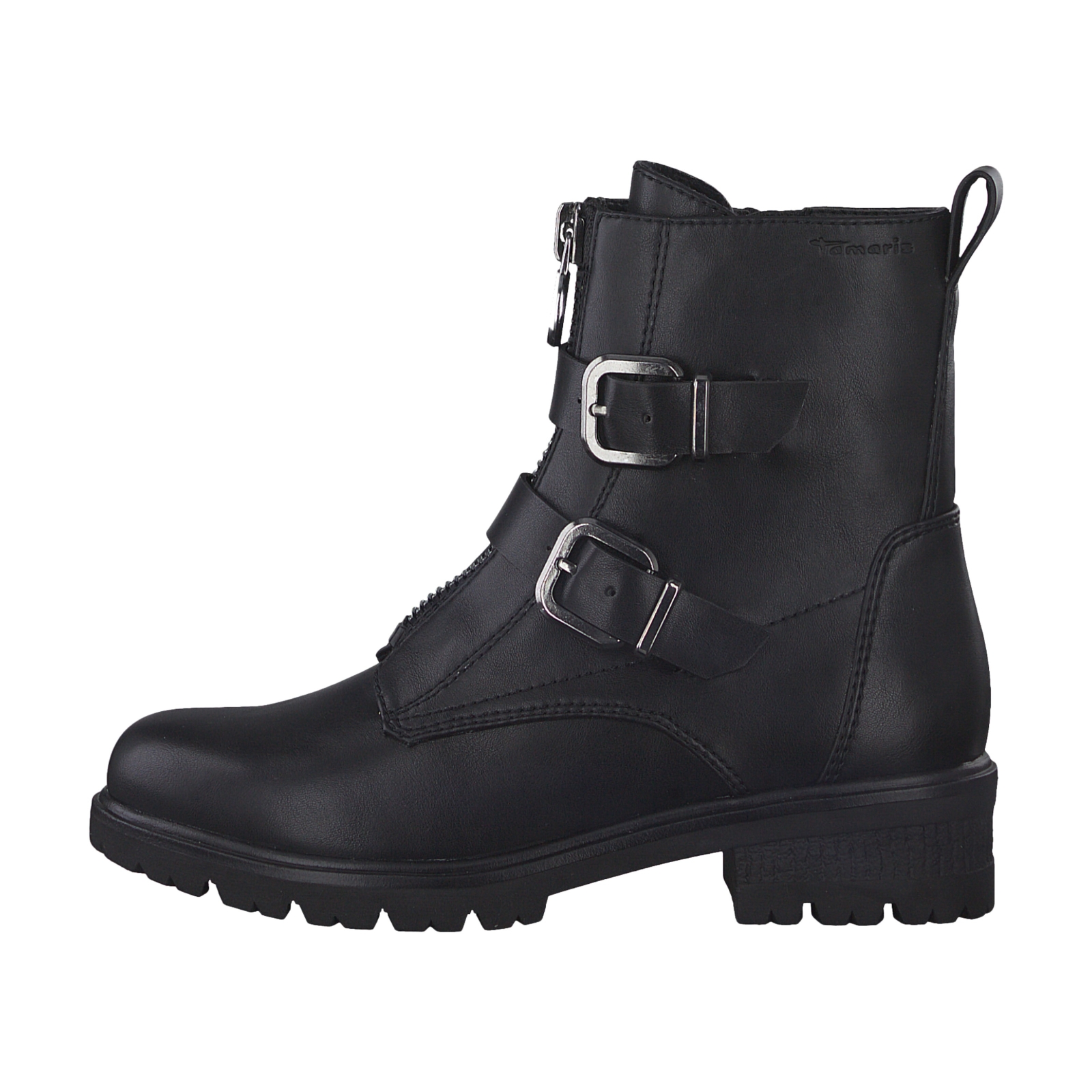 Bottines Plate à Bride Tamaris