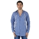 Chemise Capuche Eleven Paris Riggy Bis Bleu Water