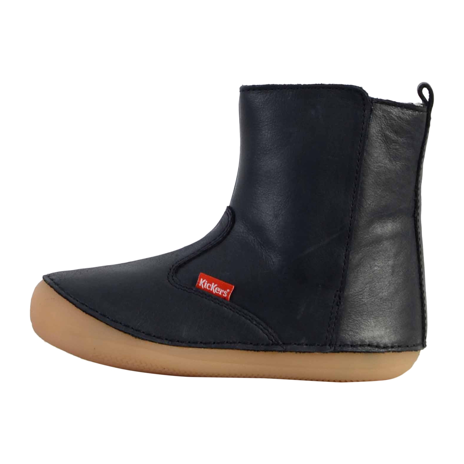 Bottines Cuir Enfant Kickers Socool Cho