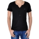 T-Shirt Eleven Paris L2 Basic Ts Pocket Noir