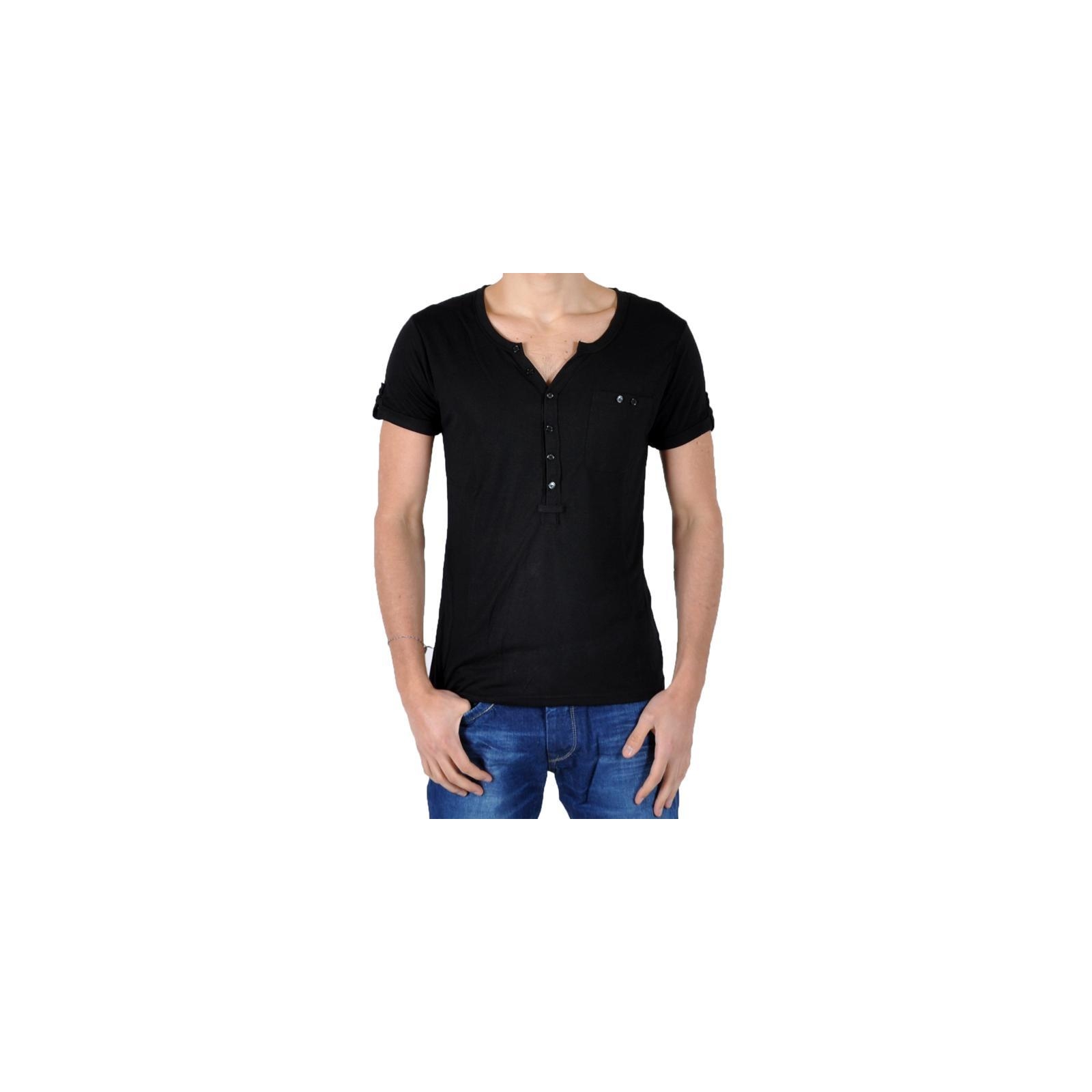 T-Shirt Eleven Paris L2 Basic Ts Pocket Noir