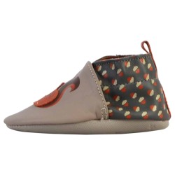 Chausson Cuir Enfant Robeez Woodcutters 